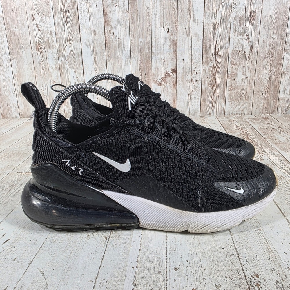 Nike Air Max 270 Womens Black White Anthracite AH6789-001 Sneakers Size 8